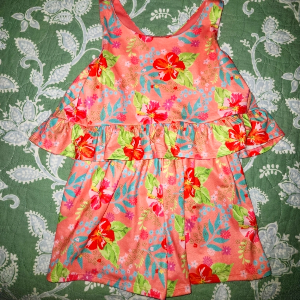 Girls Bonnie Jean Romper
